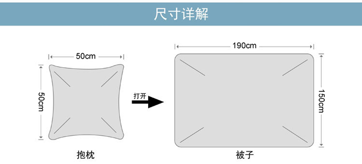 FN-R723-1 時(shí)尚印花(huā)抱枕被